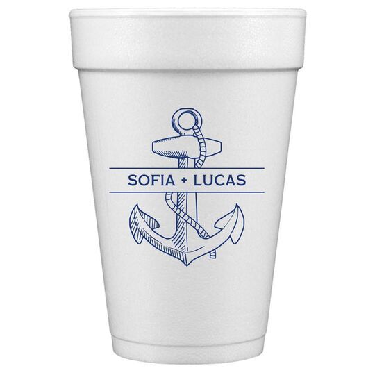 Anchor Styrofoam Party Cups